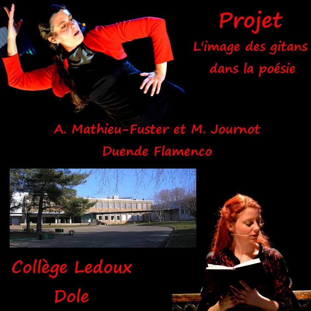 Projet gitans poesie duende flamenco colege ledoux dole